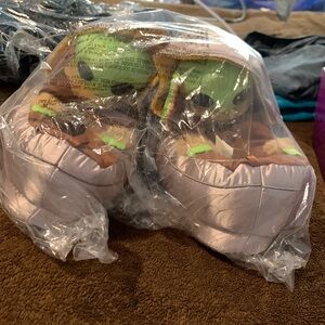 Kids Yoda Slippers
